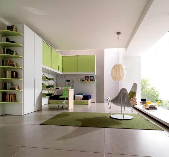 contemporary-green-kids-bedroom-699